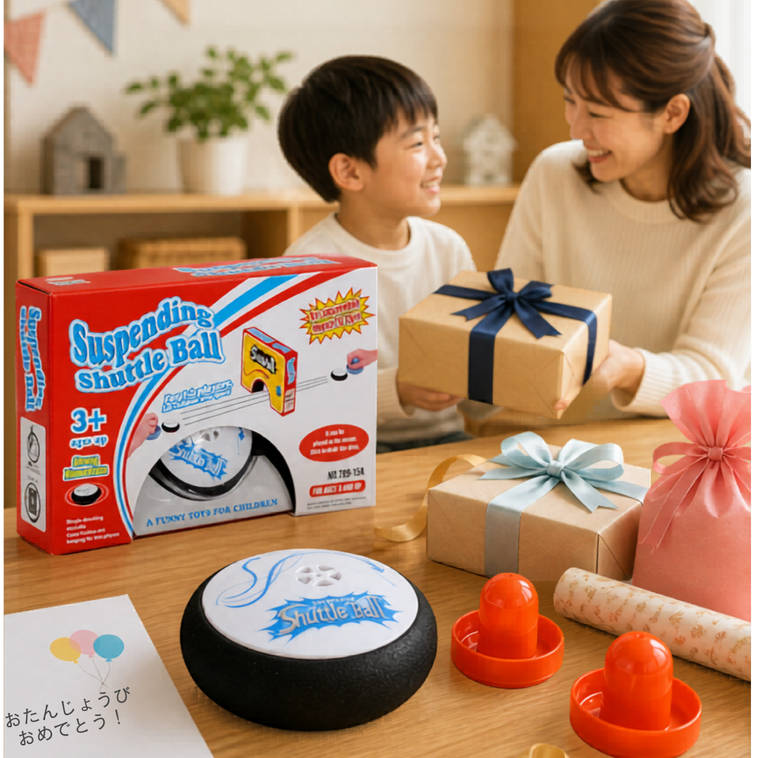 Shuttle Ball™ ふわっと浮いて、スイスイ動く！