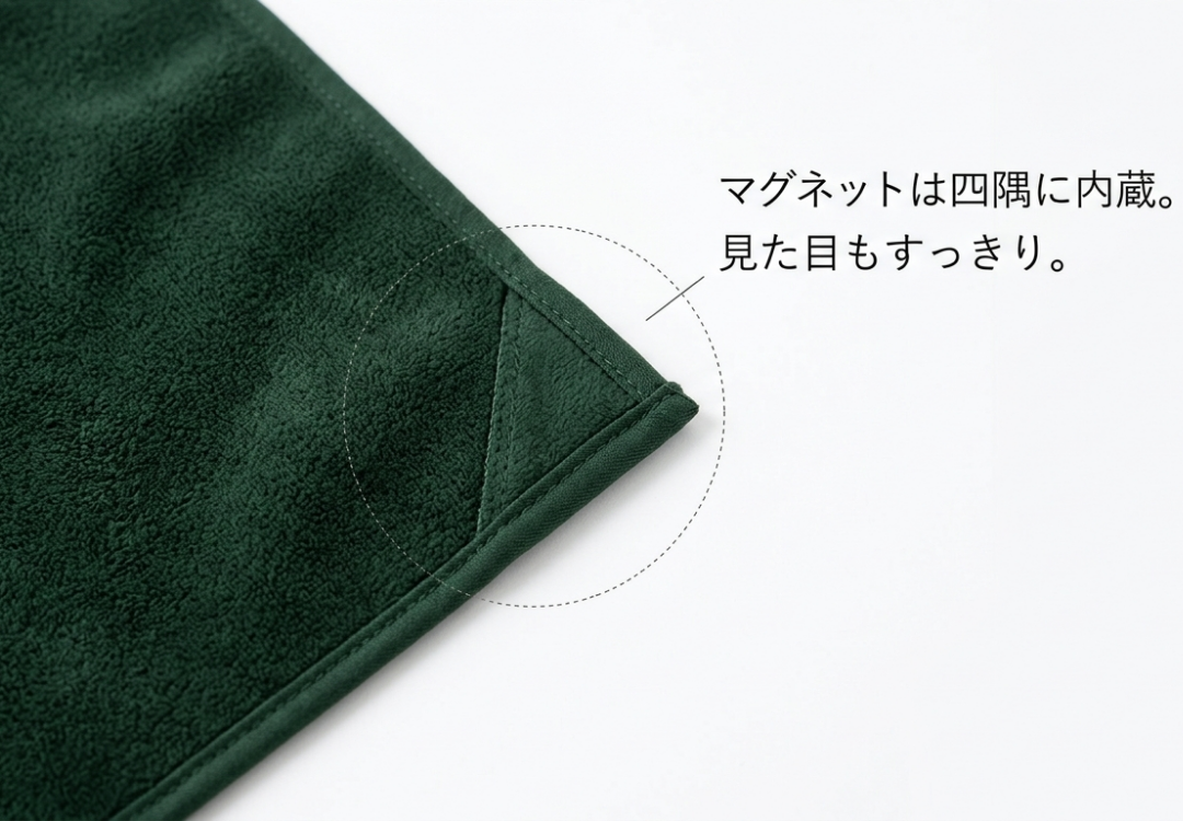 KAKUREMI™｜マグネット付き着替えタオル