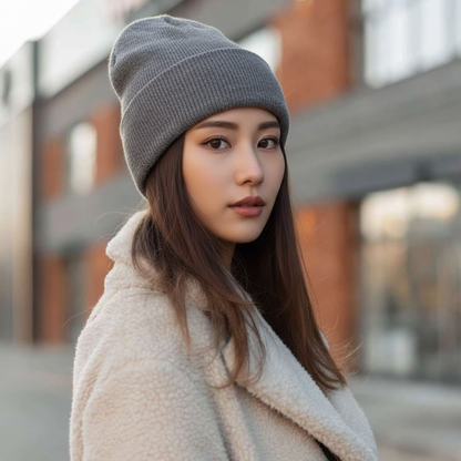 トキノヌクモリ™ 冬用サテン裏地ニット帽