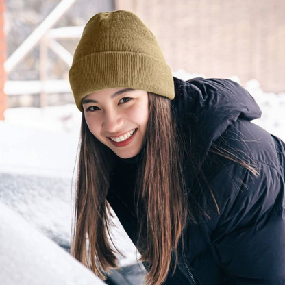 トキノヌクモリ™ 冬用サテン裏地ニット帽